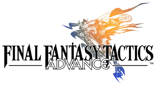 Final Fantasy Tactics Logo Transparent Png (black)