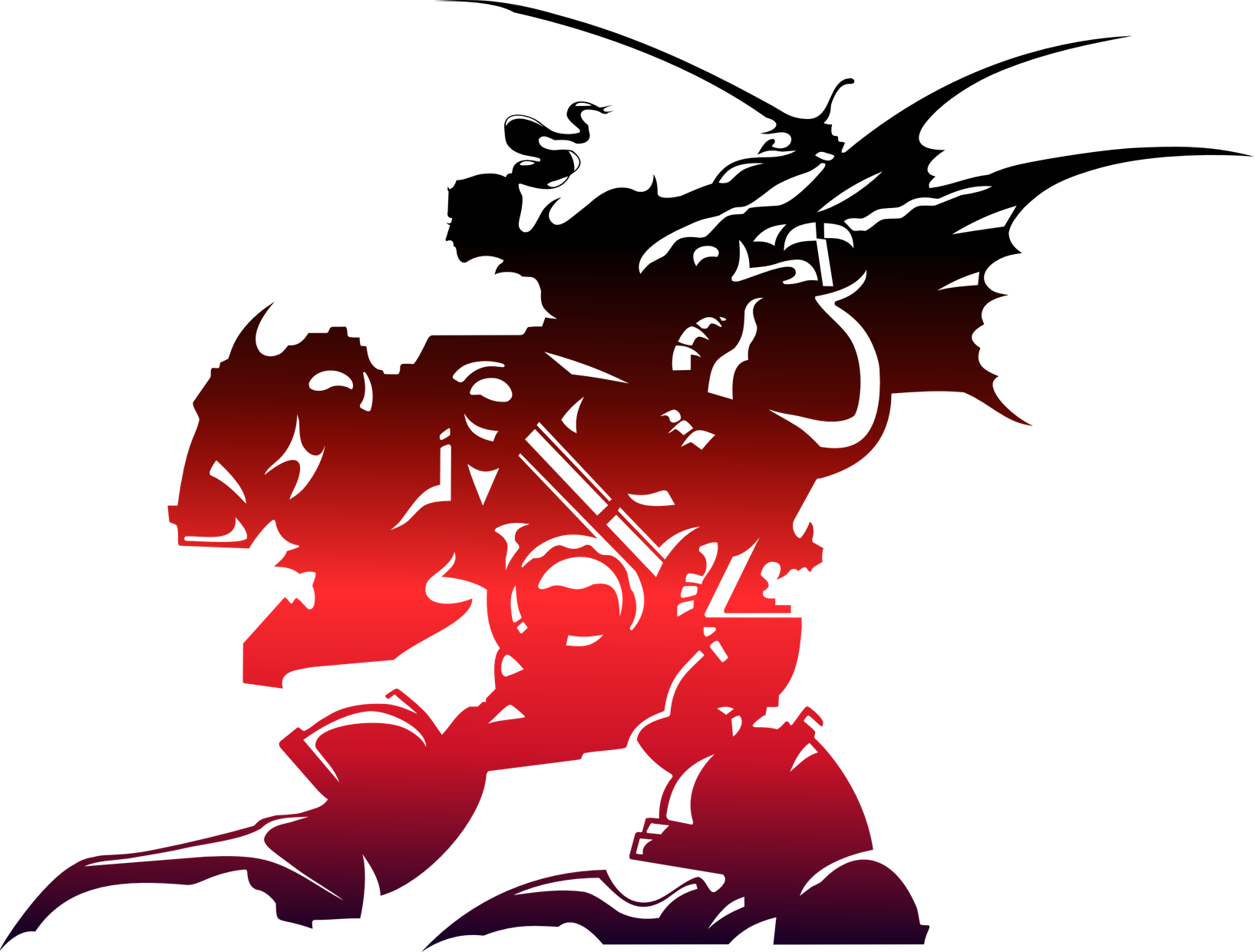 Final Fantasy Vi Png Transparent (black, maroon)