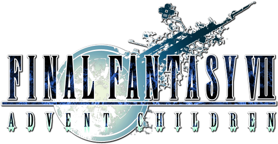 Final Fantasy Vii Logo Png Hd (indigo, black, white)