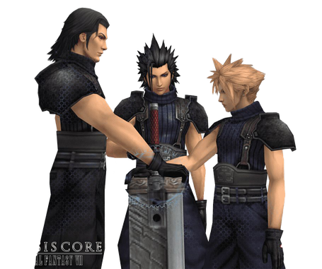 Final Fantasy Vii Png Hd Isolated (black)