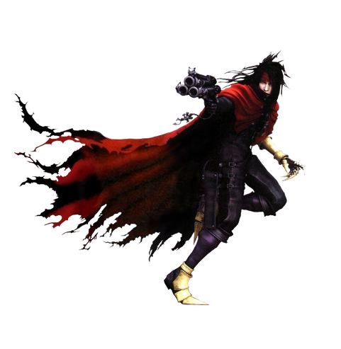 Vincent Valentine Png Hd (black)