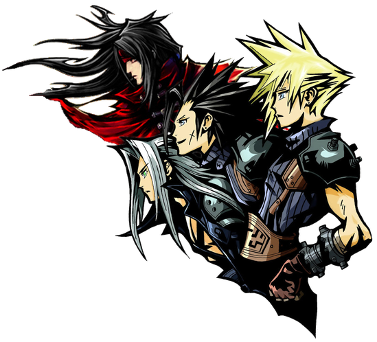 Vincent Valentine Png Image (black)