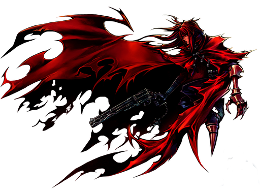 Vincent Valentine Transparent Png (black)