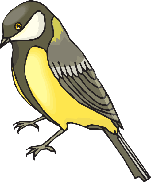 Finch Png File (beige, gold, gray, white)