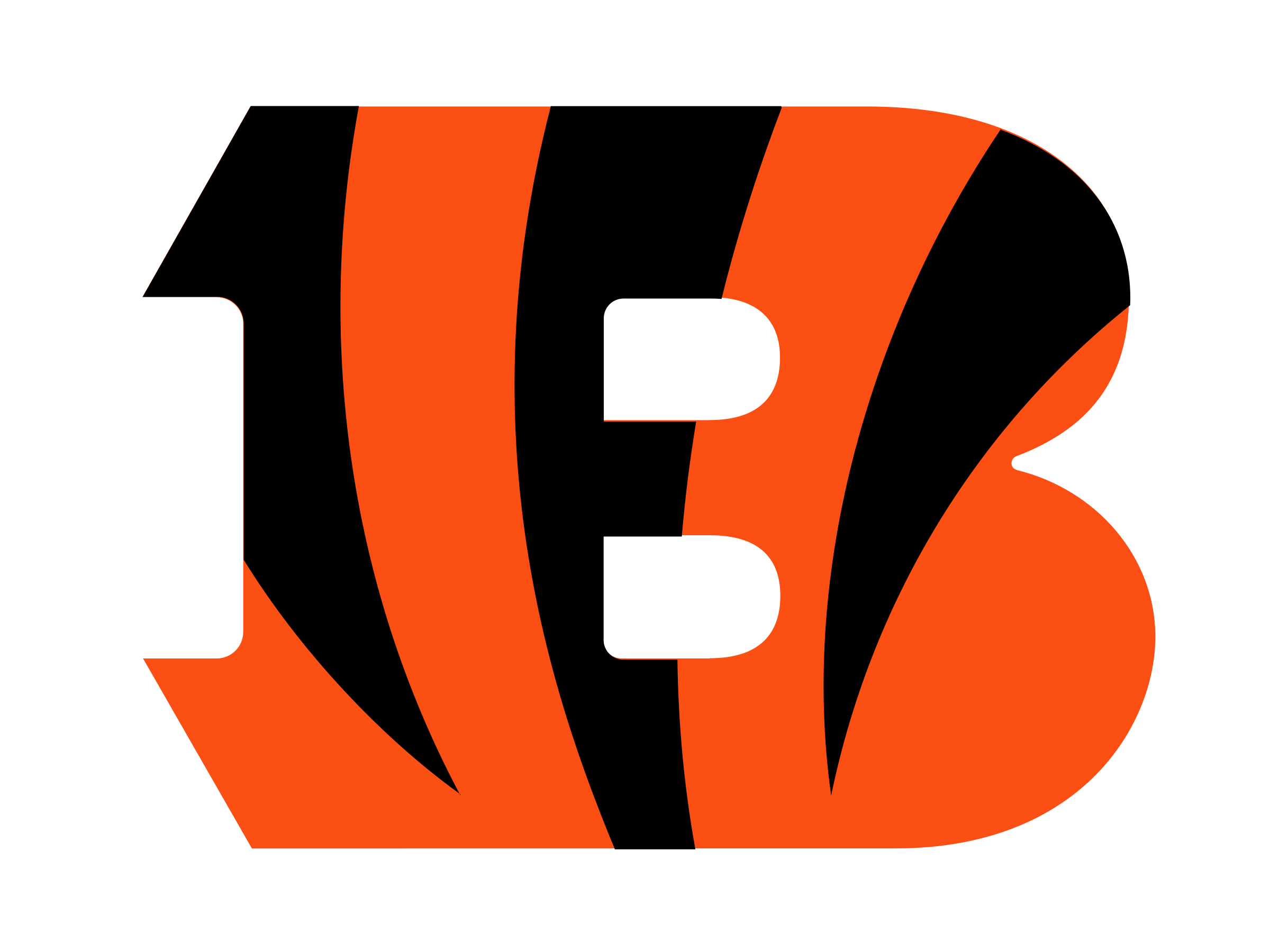 Cincinnati Bengals Logo Transparent (chocolate, indigo, gray, white, black)