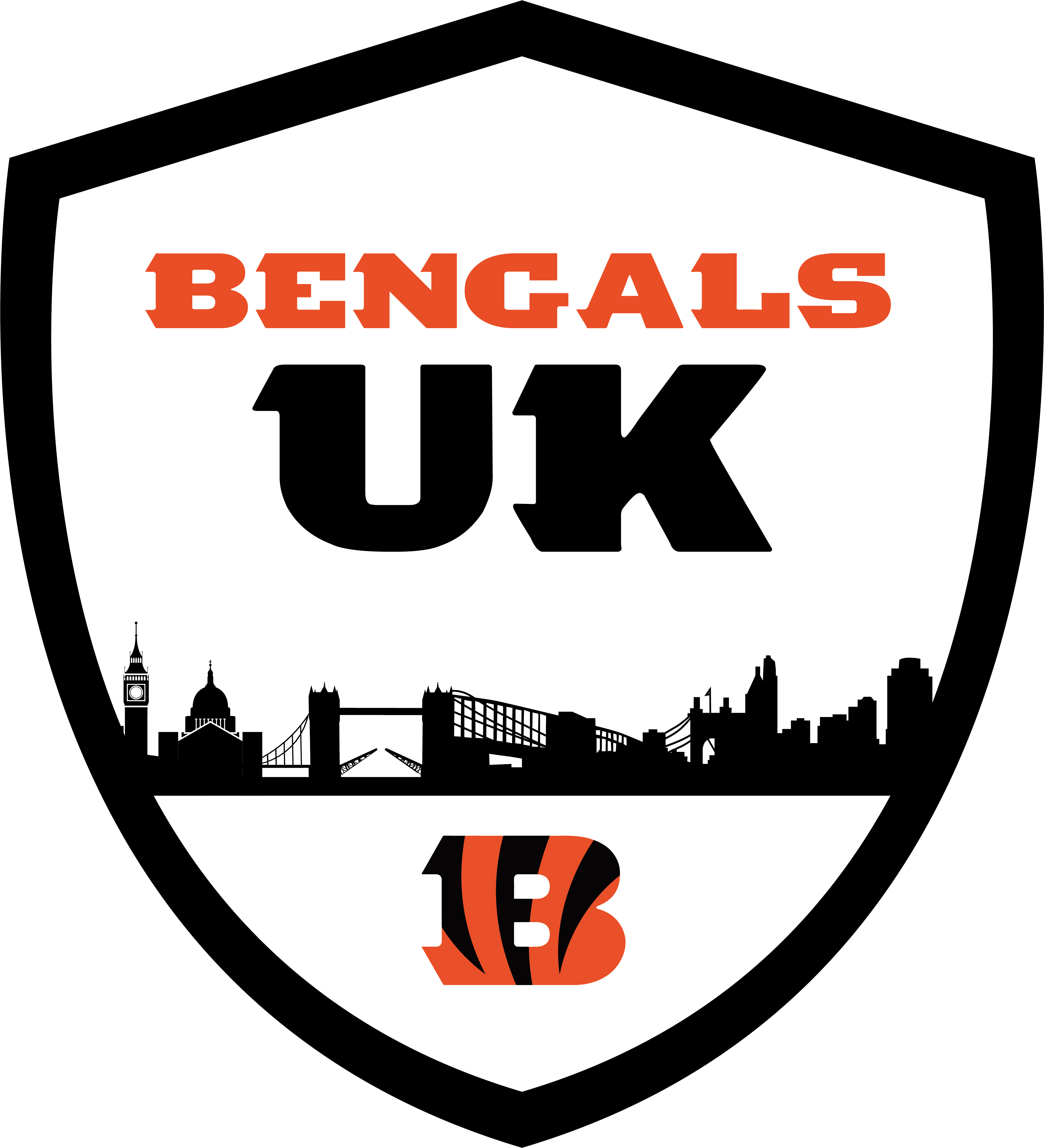 Cincinnati Bengals Png Free Image (black, lavender, white, silver)