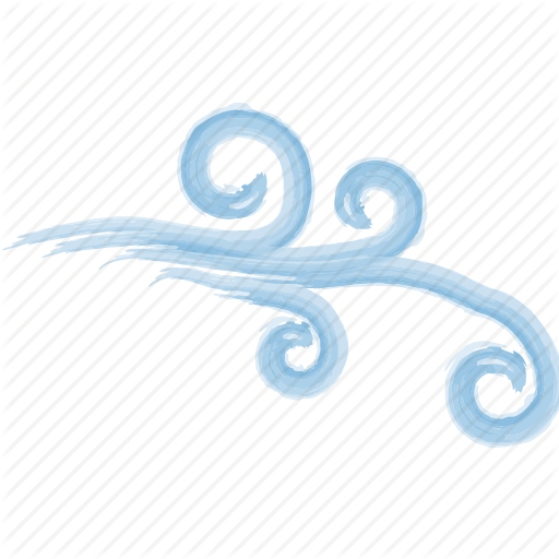 Wind Png Transparent Image (indigo, black)