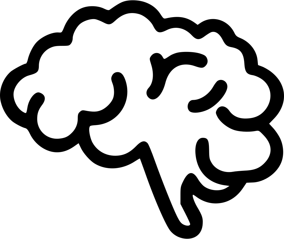 Mind Silhoutte Png (white, black)