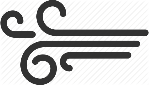 Wind Transparent Png (indigo, black)