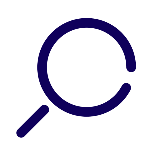 Find Glass Magnifier Free Transparent Png Icon Download (navy, black)