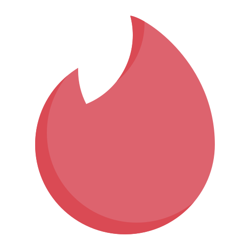 Tinder Apps Platform Icon Free Transparent Png Icon Download (chocolate, salmon, black)