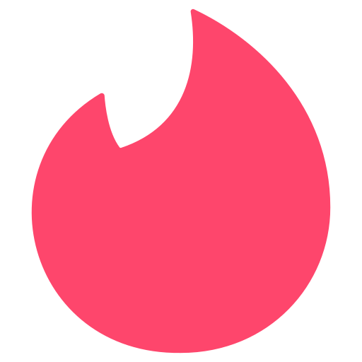 Tinder Connection Internet Network Communication Icon Free Nobackground Png Icon Download (salmon, black)