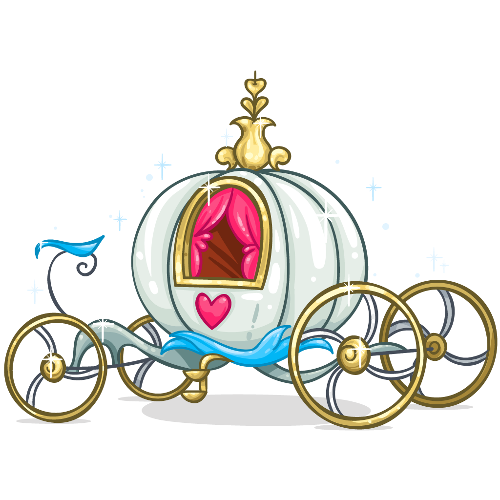 Cinderella Carriage Png Clipart (lavender, beige, black, white)