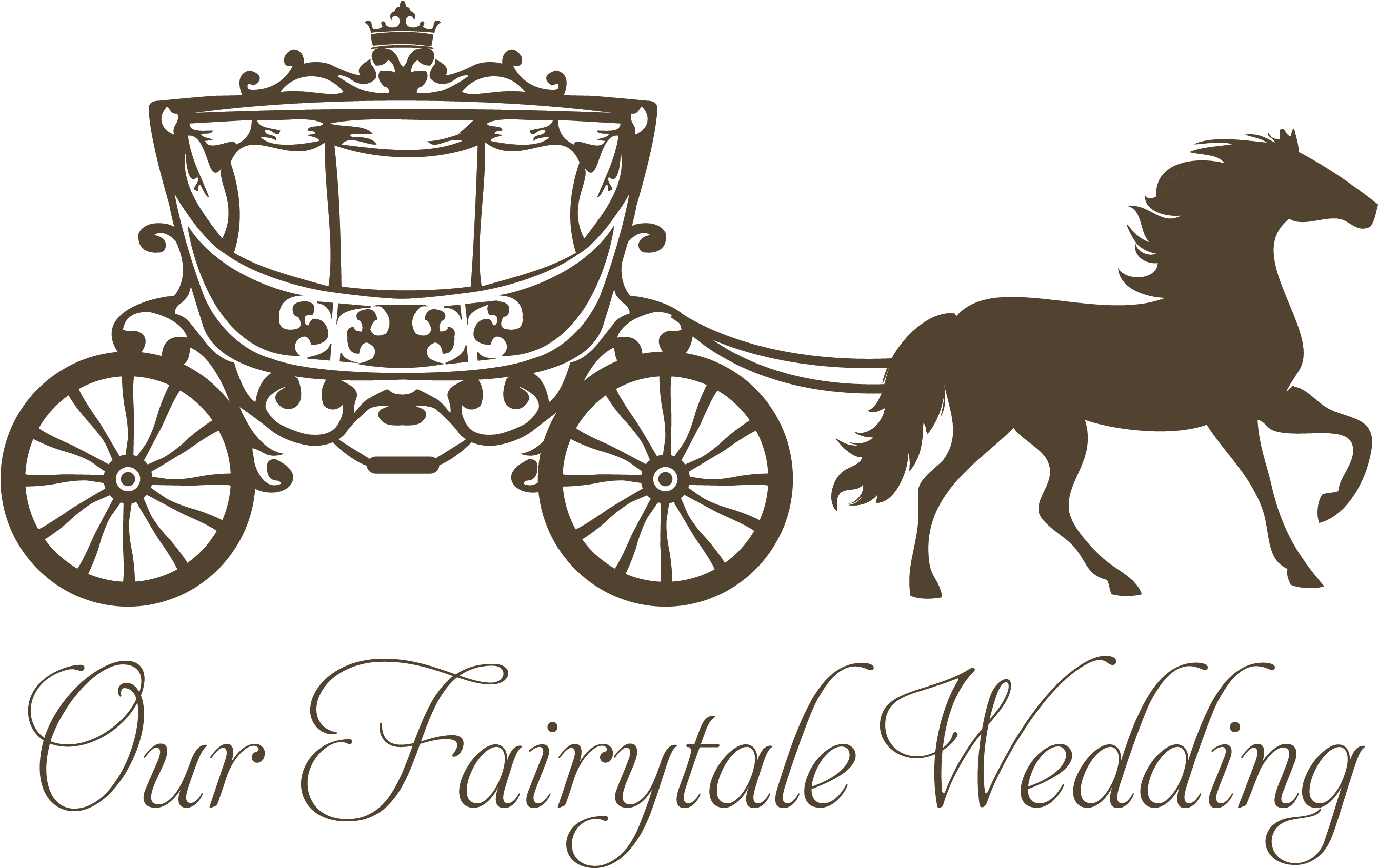 Cinderella Carriage Png File (olive, black, white)