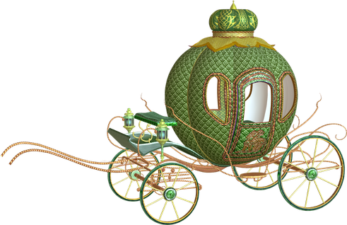 Cinderella Carriage Png Photos (olive, black)