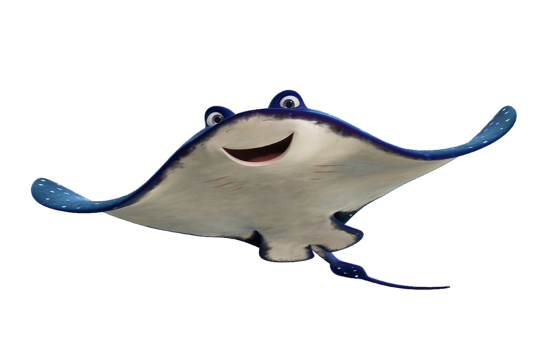 Finding Dory Png Hd Isolated (black, gray)