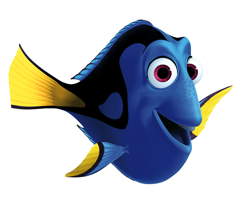 Finding Dory Png Photo (black, gray, navy)