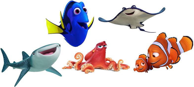 Finding Dory Png Pic (black)