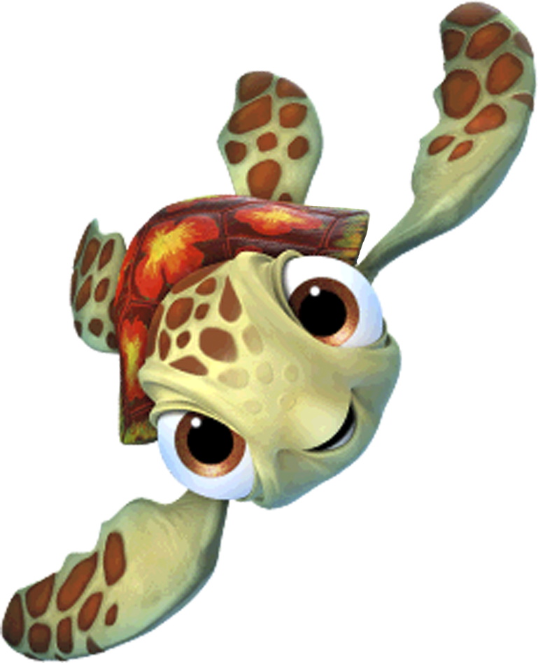 Finding Dory Png (black, gray, white)