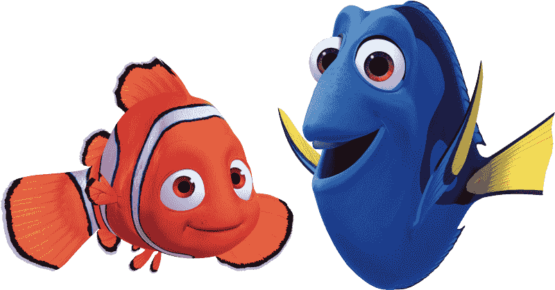 Finding Nemo Transparent Png (navy, teal, chocolate, black, gold)