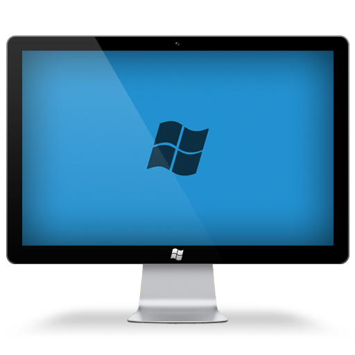 Windows Computer Png (black, white, teal, gray)