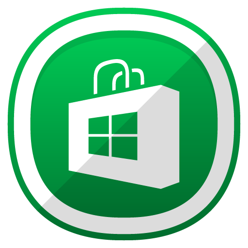 Windows Store Icon Free Transparent Png Icon Download (white, black, lavender, teal, green)