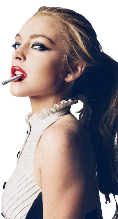 Lindsay Lohan Png Picture (beige, lavender, black)