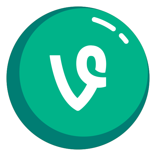 Vine Logo Icon Free Nobackground Png Icon Download (teal, black, white)