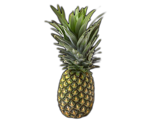 Pineapple Green Png (black, white, gray, lavender)