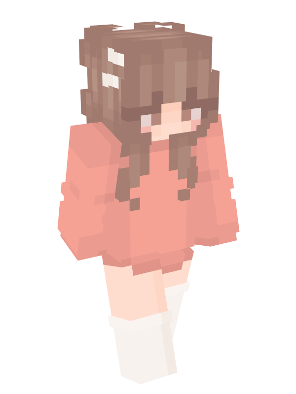 Minecraft Girl Skin Png Hd (beige, gray, black, salmon)