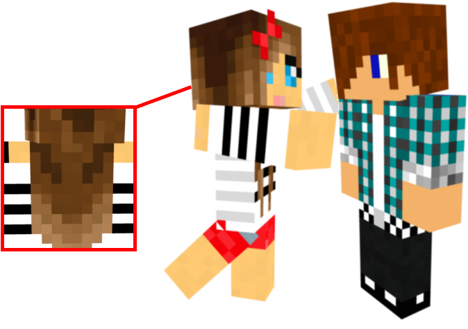 Minecraft Girl Skins Png Hd (white, maroon, black, salmon)