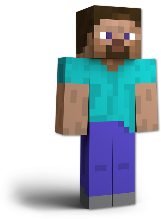 Minecraft Pictures Png Hd (indigo, greenish blue, black, teal)