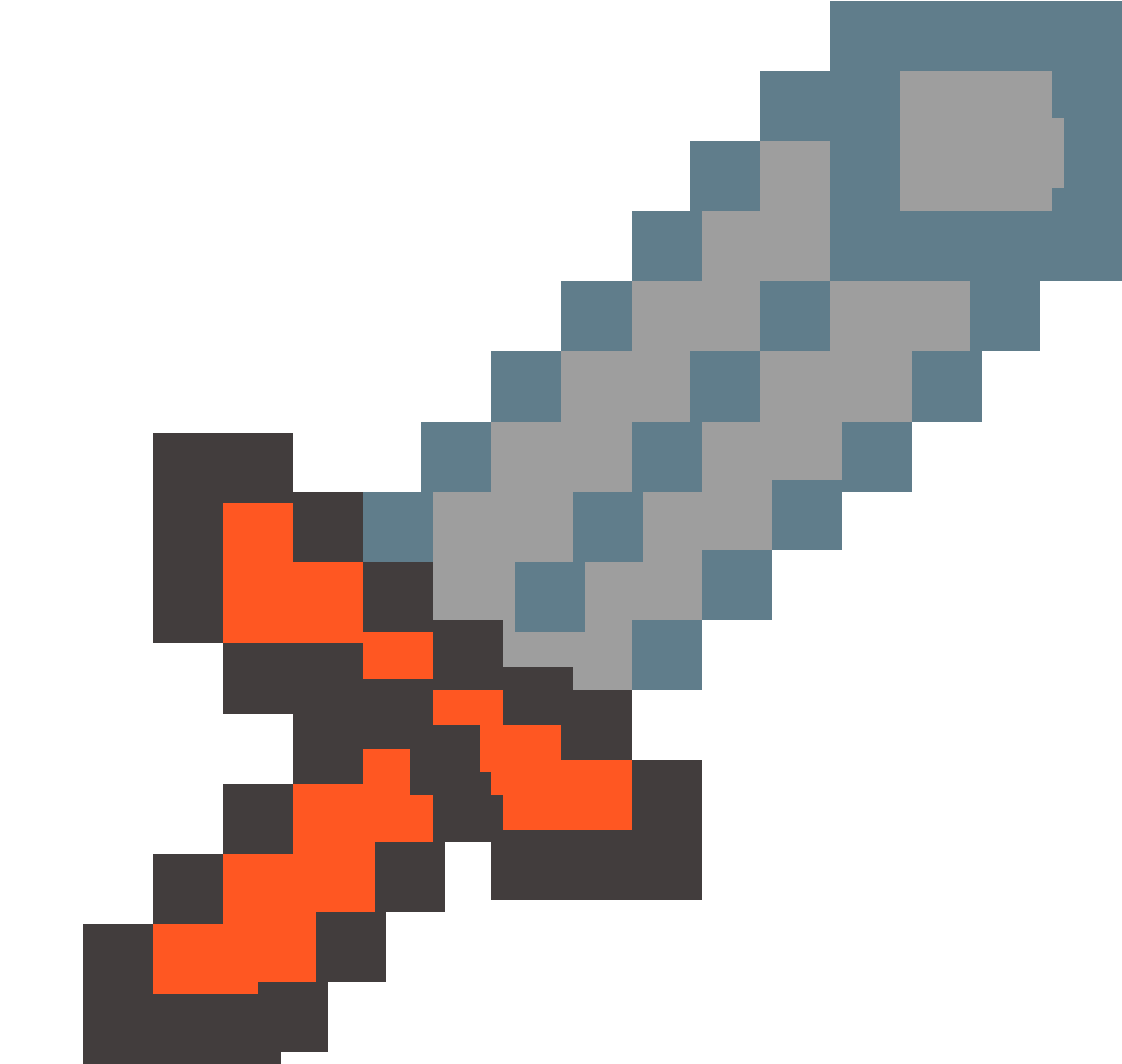 Minecraft Sword Png Picture (indigo, gray, chocolate, black)