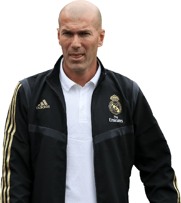 Zinedine Zidane Png File (black)