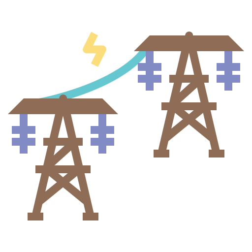 Lines Electricity Electrical Energy Cable Icon Free Transparent Png Icon Download (gray, black)