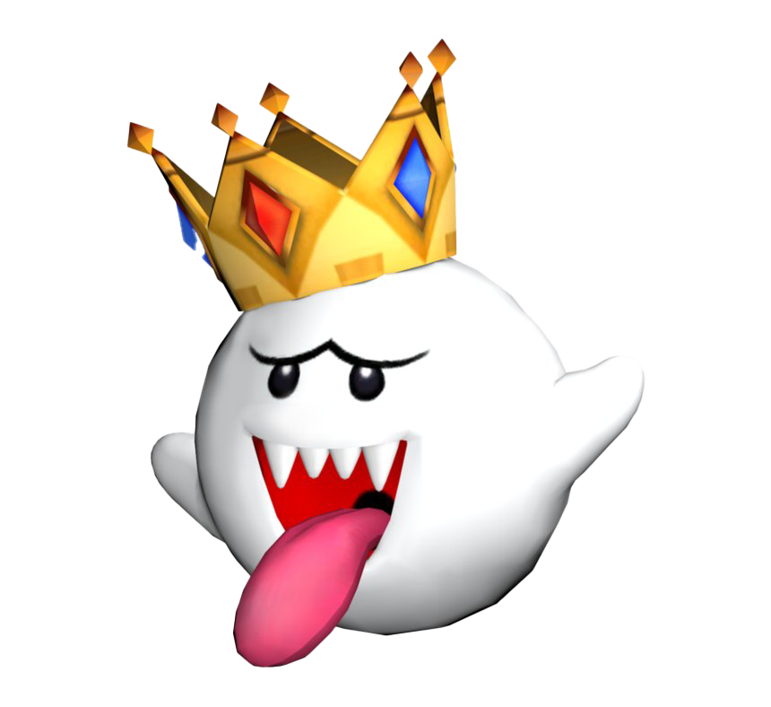 King Boo Png Hd (white, silver, lavender)