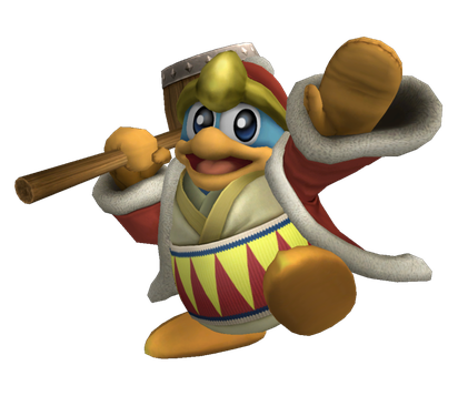 King Dedede Png Transparent Picture (olive, black)