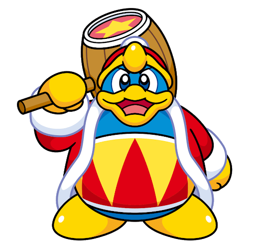 King Dedede Png Transparent (gray, gold, white, teal, red)