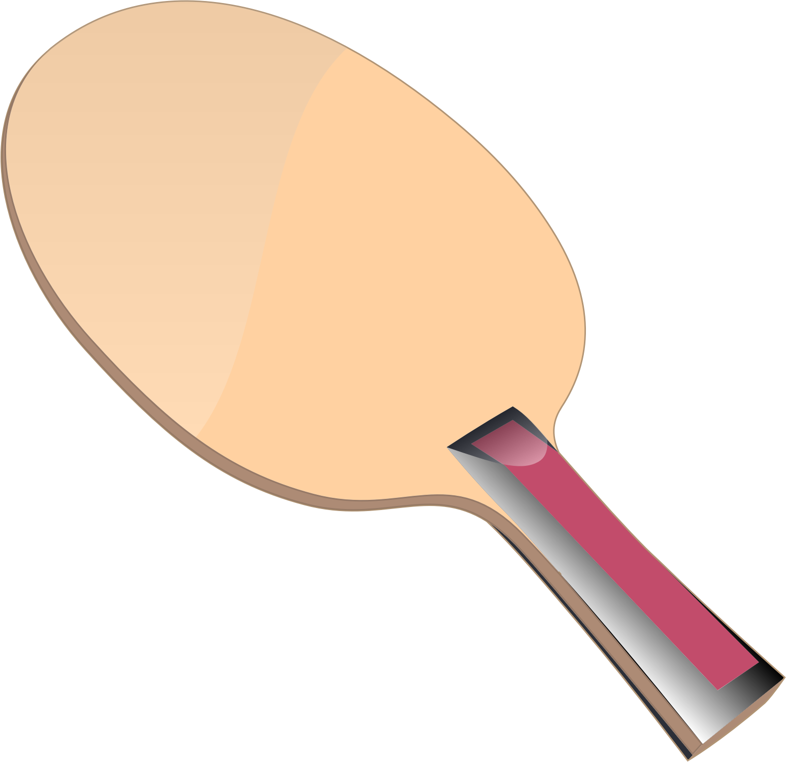 Ping Pong Ball Png Image (black, pink, salmon)