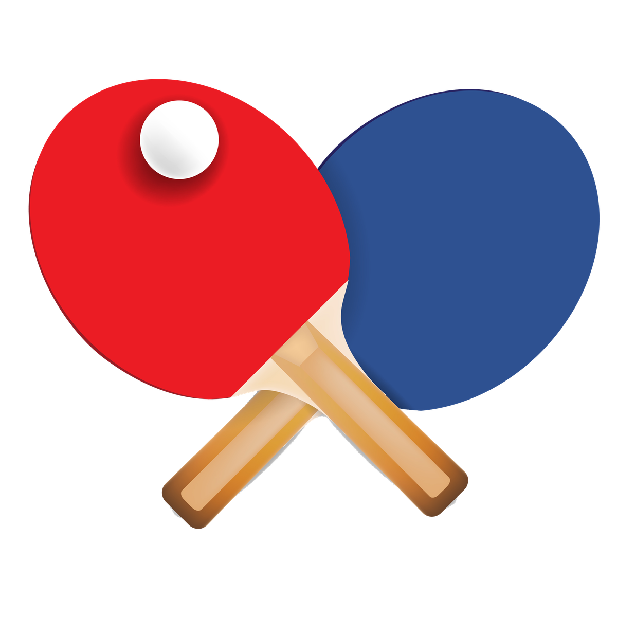 Ping Pong Ball Png Photo (red, black, white, teal)