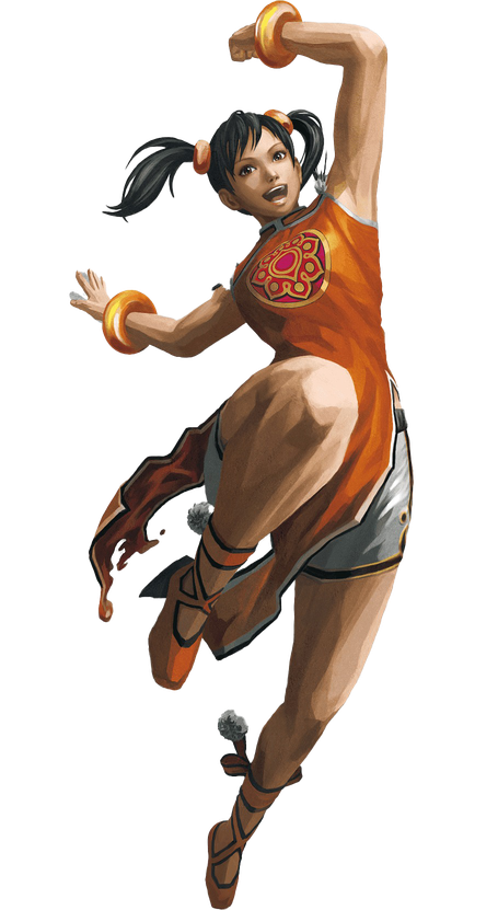 Ling Xiaoyu Png Picture (maroon, black)