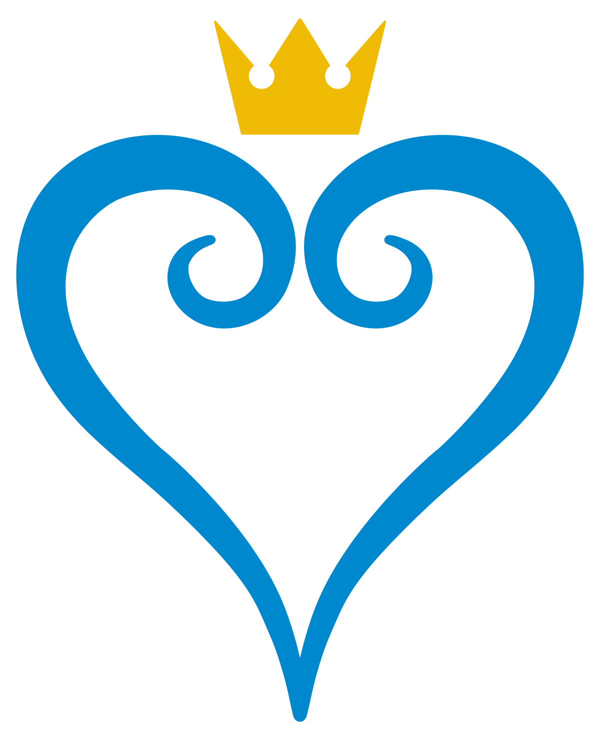 Kingdom Hearts Logo Transparent Png (teal, orange, black)