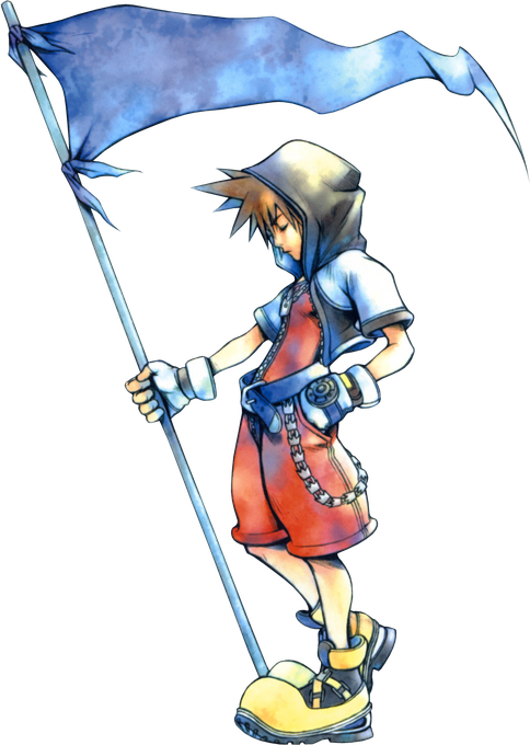 Kingdom Hearts Png Transparent Image (white, black)