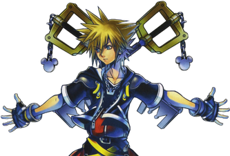 Kingdom Hearts Transparent Png (black)