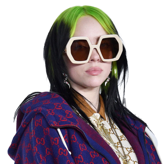 Singer Billie Eilish Png Clipart (black)