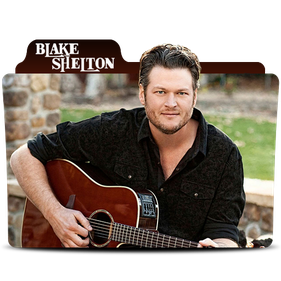 Singer Blake Shelton Png Image (black)