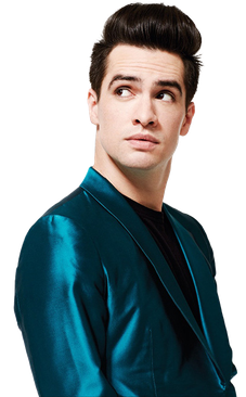 Singer Brendon Urie Png Pic (black)