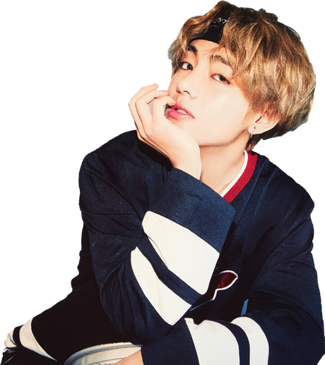 Singer Taehyung Png Hd (black)