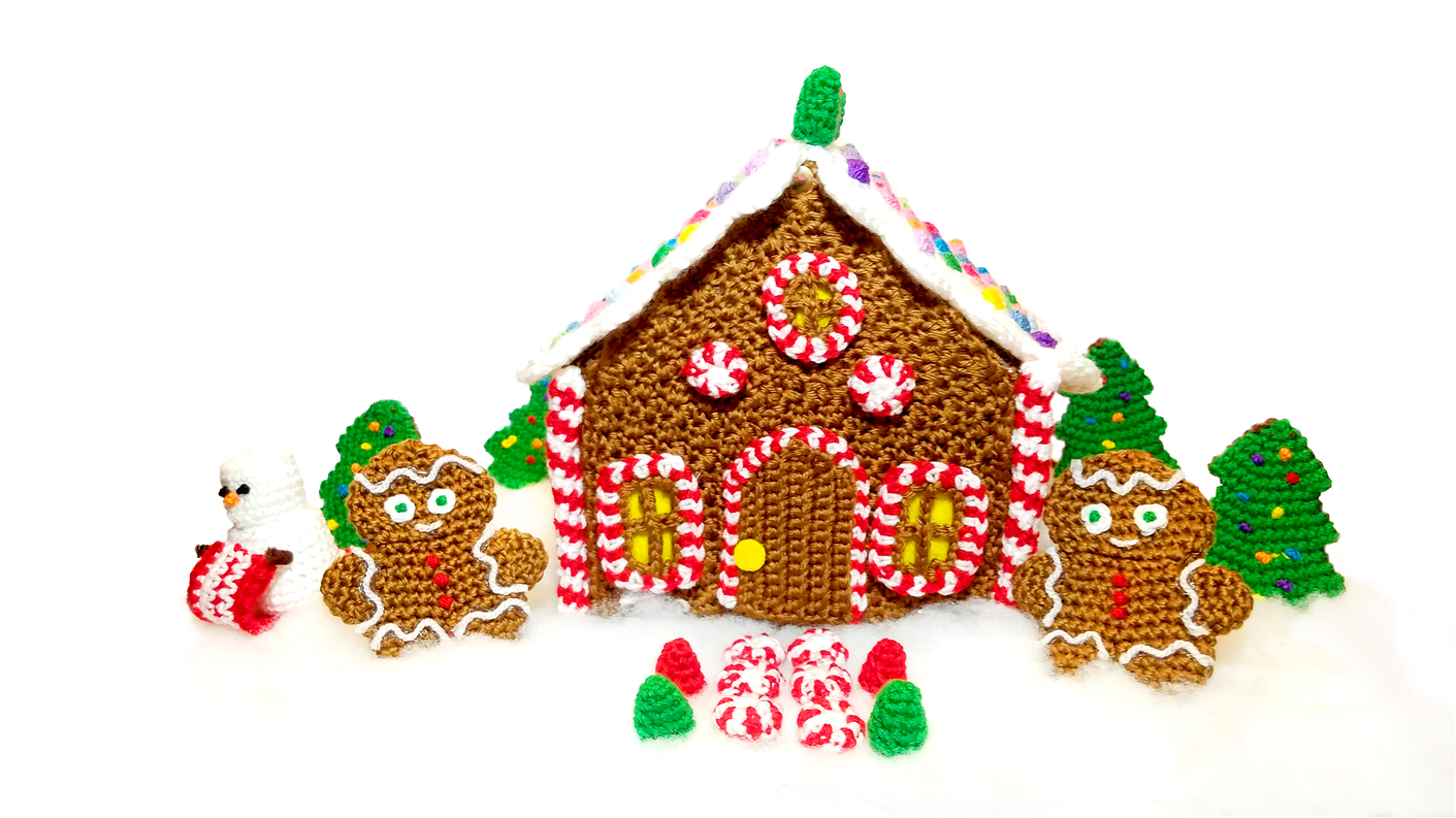 Gingerbread House Png Free Download (black, white)