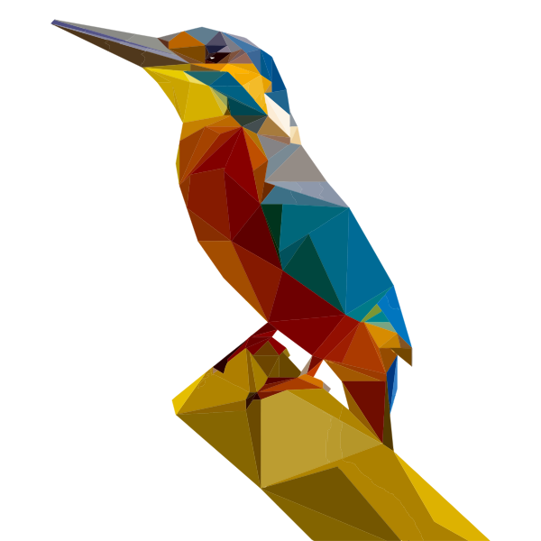 Kingfisher Bird Png Pic (olive, maroon, chocolate, black, teal)